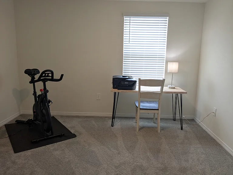 4th bedroom or office with view of water