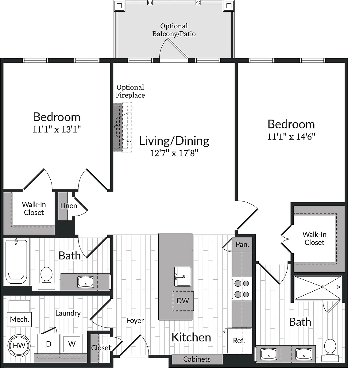 Floor plan B2_DC