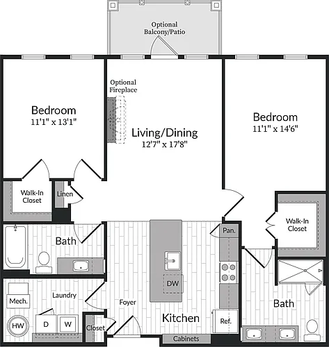 Floor plan B2_DC