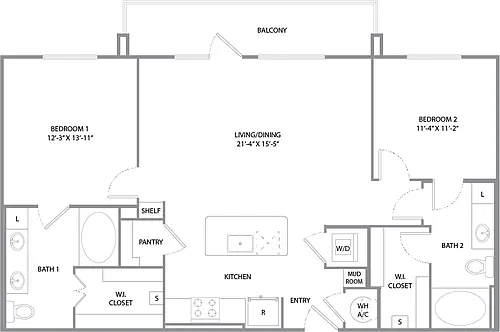 Floor plan Lakeshore