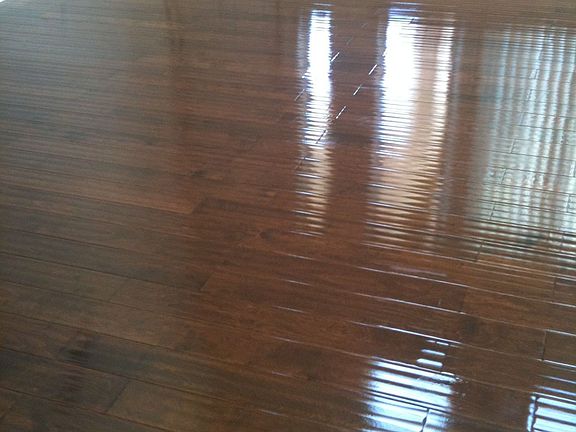 wooden floor refinished