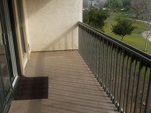 Large patio balcony