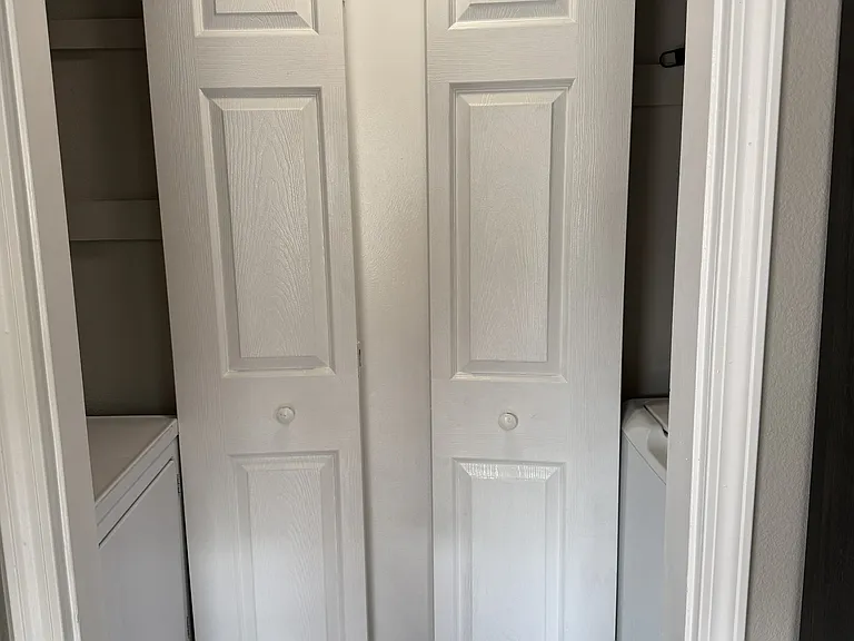 Full size washer and dryer downstairs