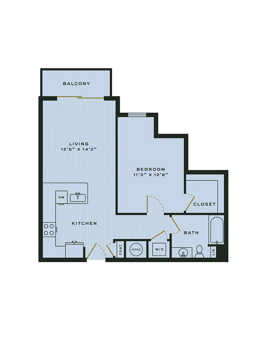 Floor plan D1
