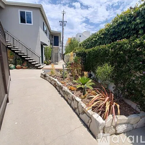 Tenant/guest front entry.
