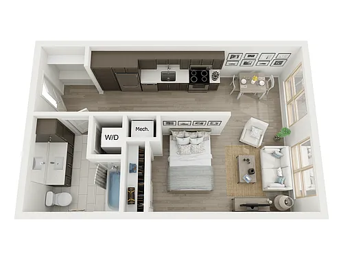 Floor plan E1