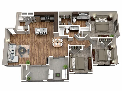 Floor plan Presidio XL