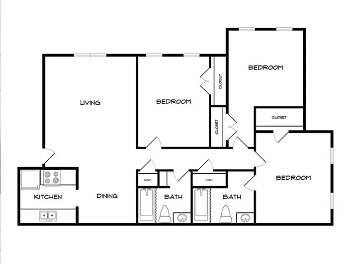 Floor plan C1