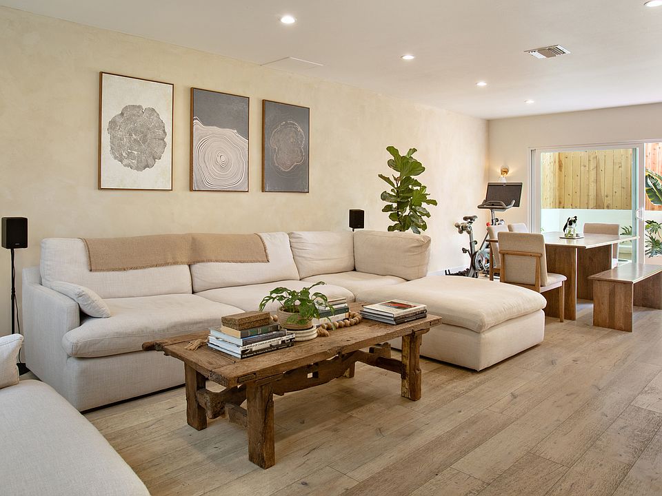 Living room and dinning room