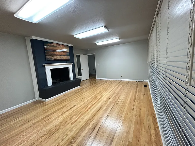 Large family room with doors (upstairs ) - can be an office or 4th bedroom