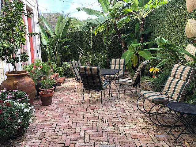 Back patio