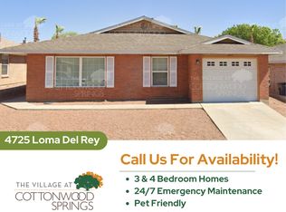 4725 Loma Del Rey Cir, El Paso, TX 79934