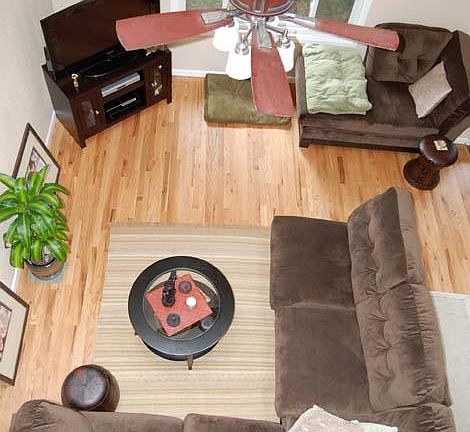 Living Room from Loft Office