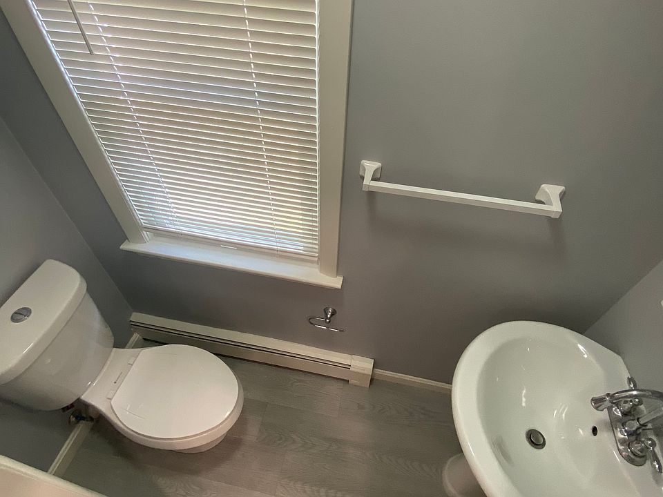 1/2 bath off of the kitchen.