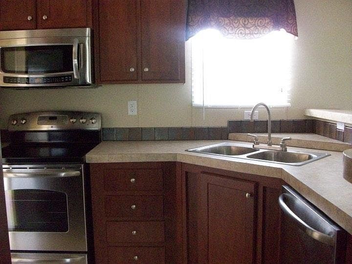 Kitchen view.