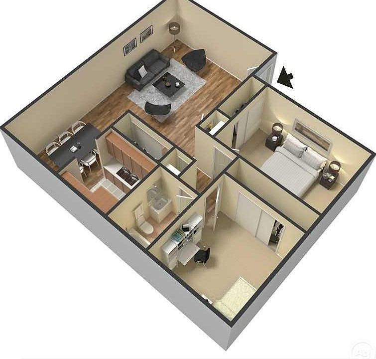 3D Floor Plan 