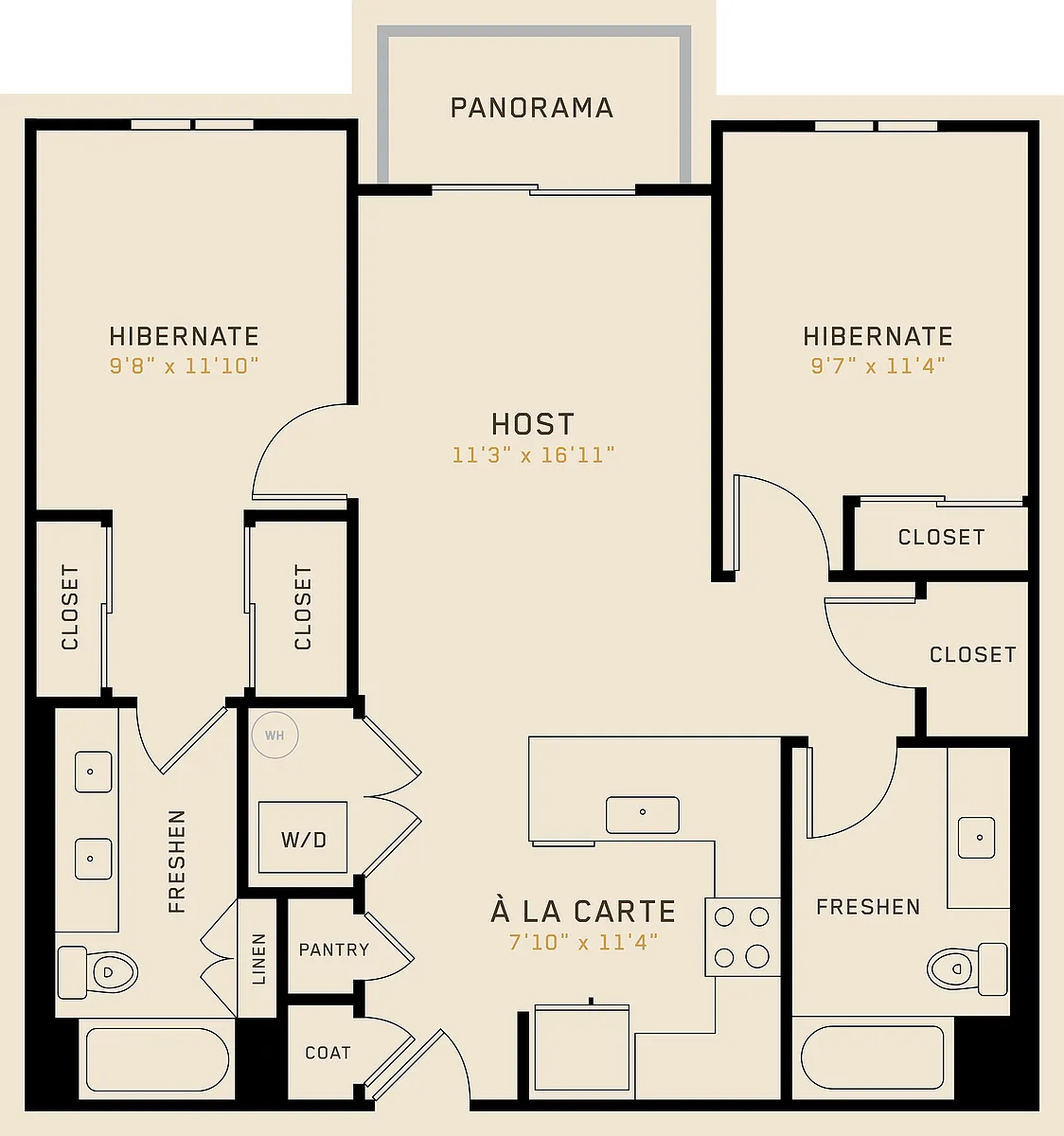 Floor plan B2G