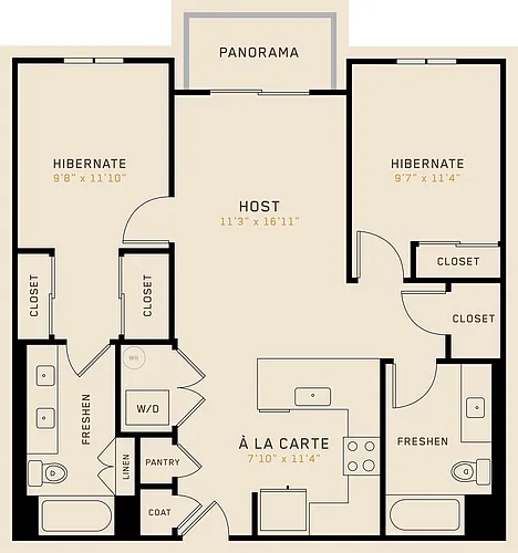Floor plan B2G