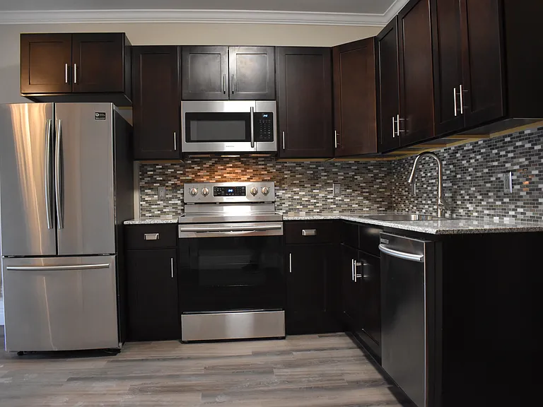 Kitchen & Living Room