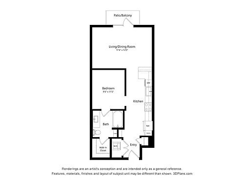 Floor plan S1 ALT