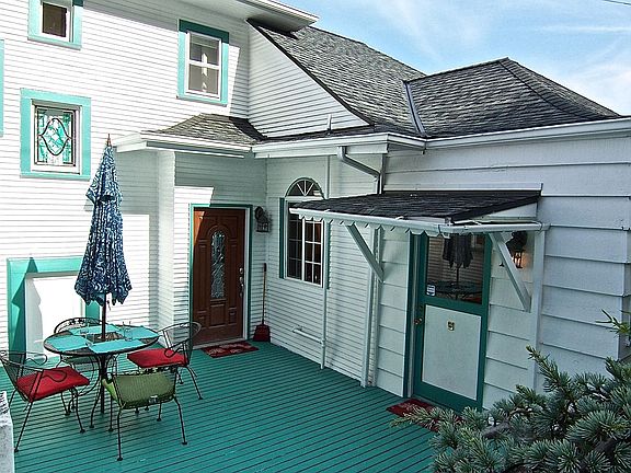 Back Deck and entrance