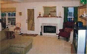 Fireplace in Lg Living Rm