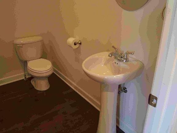 half bath and laundry