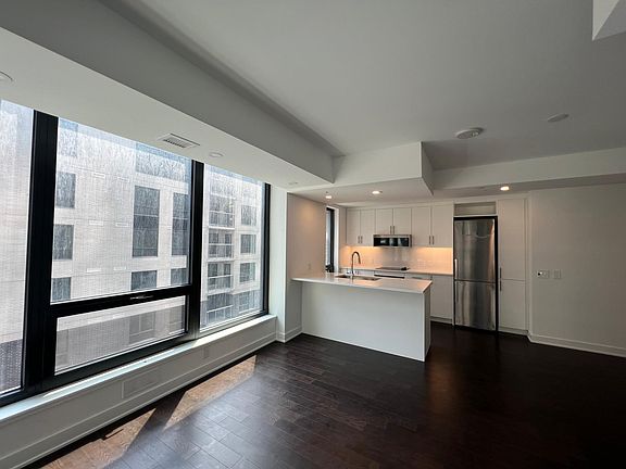 Kitchen and living room