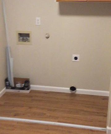 Laundry closet