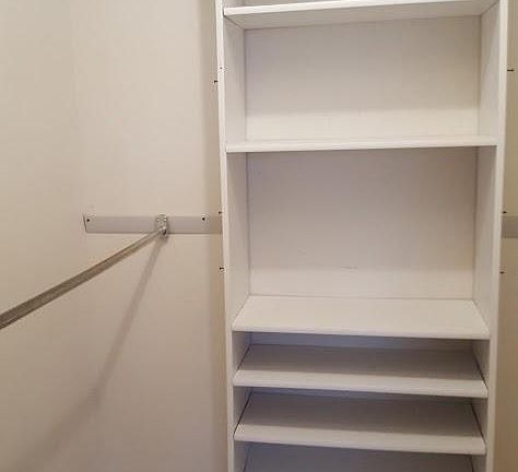 Master bedroom walk-in closet