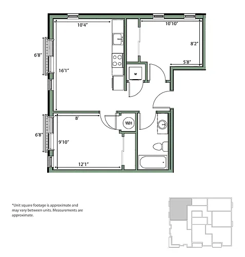 Floor plan Type A