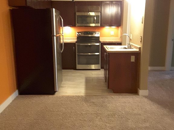Stainless steel appliances.