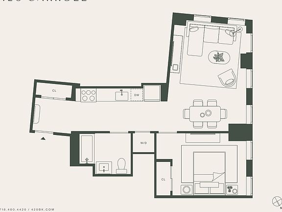 2nd image of 420 Carroll St #207
