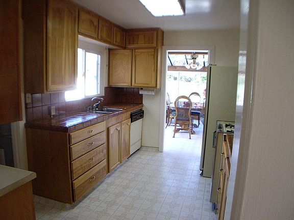 Kitchen View from hallway