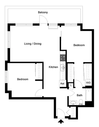 Floor plan B-B1