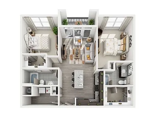 Floor plan Congaree
