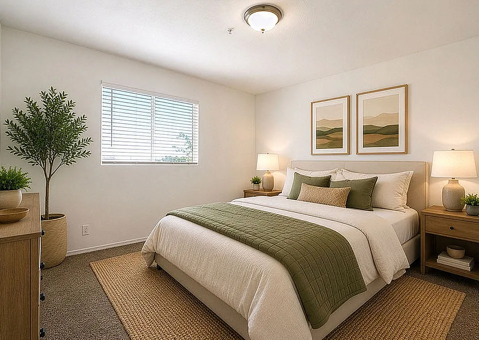 Cozy Spacious Bedroom
