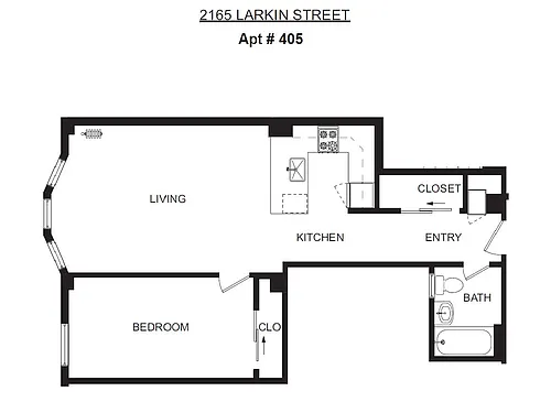 Floor plan 405