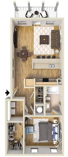 Floor plan The Trailblazer