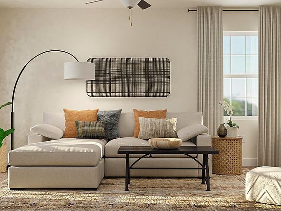 The open and spacious layout of this single-story home invites you to relax and unwind.