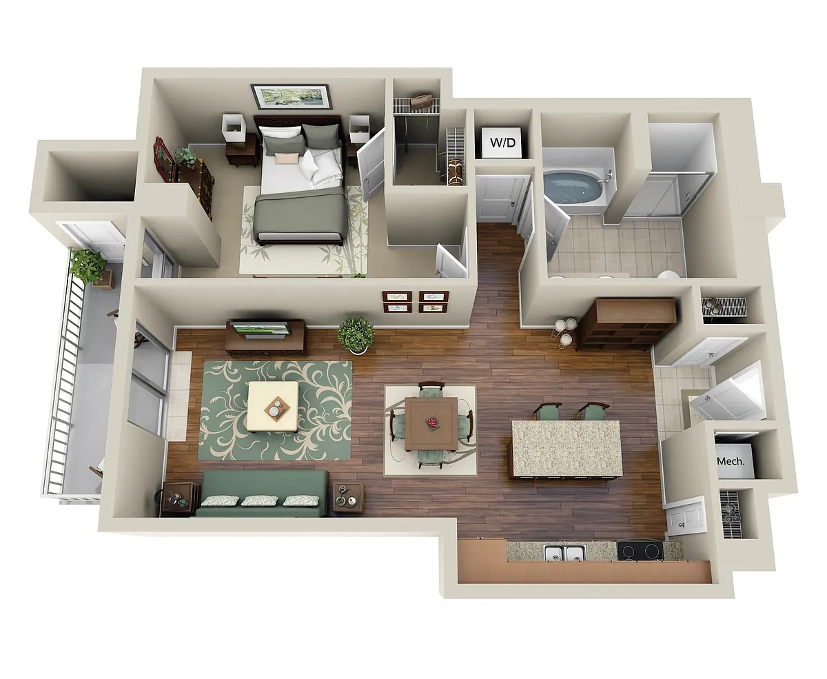 Floor plan A3R