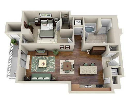 Floor plan A3R