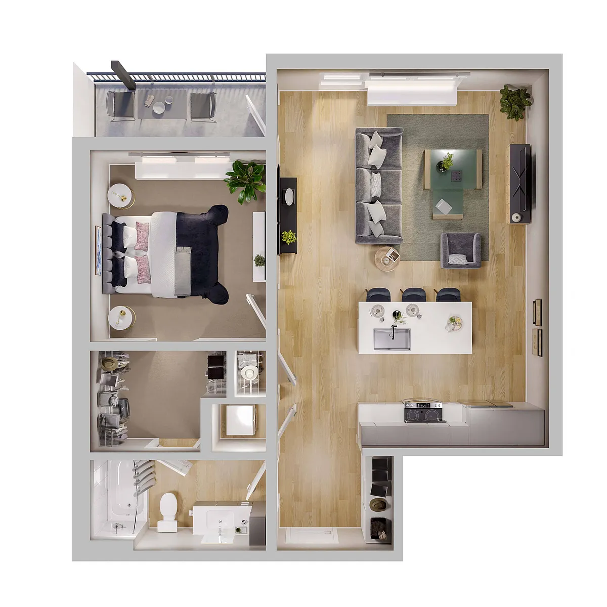 Floor plan A6