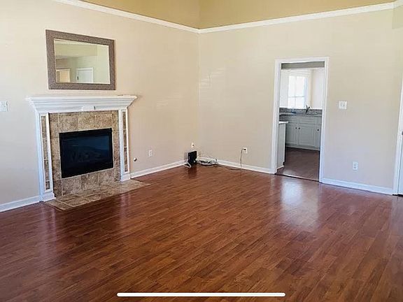 spacious living room with high ceiling