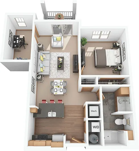 Floor plan Edwin