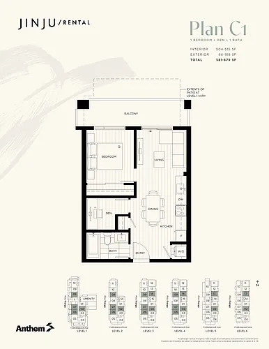 Floor plan C1