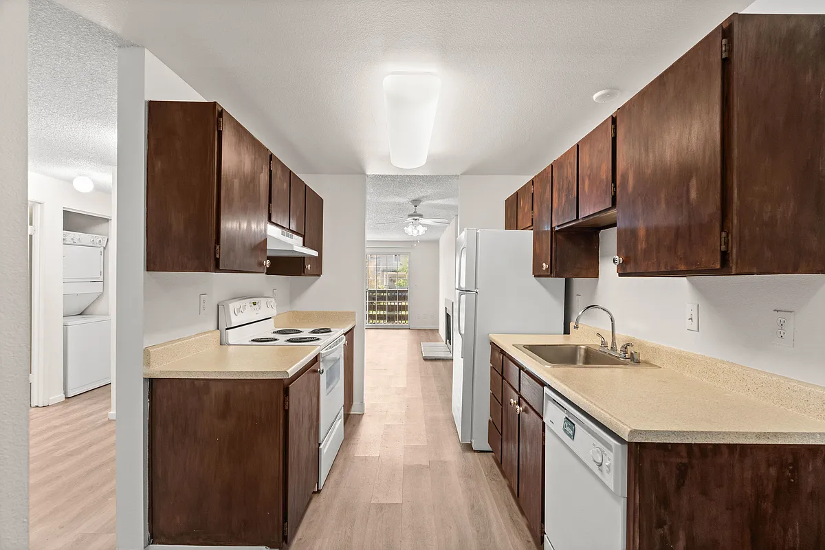 Floor plan 2 Bedroom 1 Bath - Standard