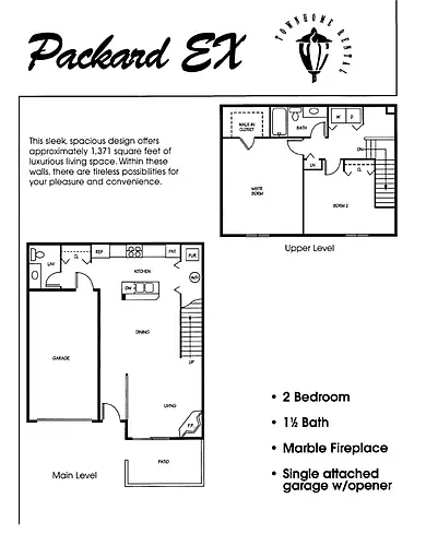 Floor plan Packard EX