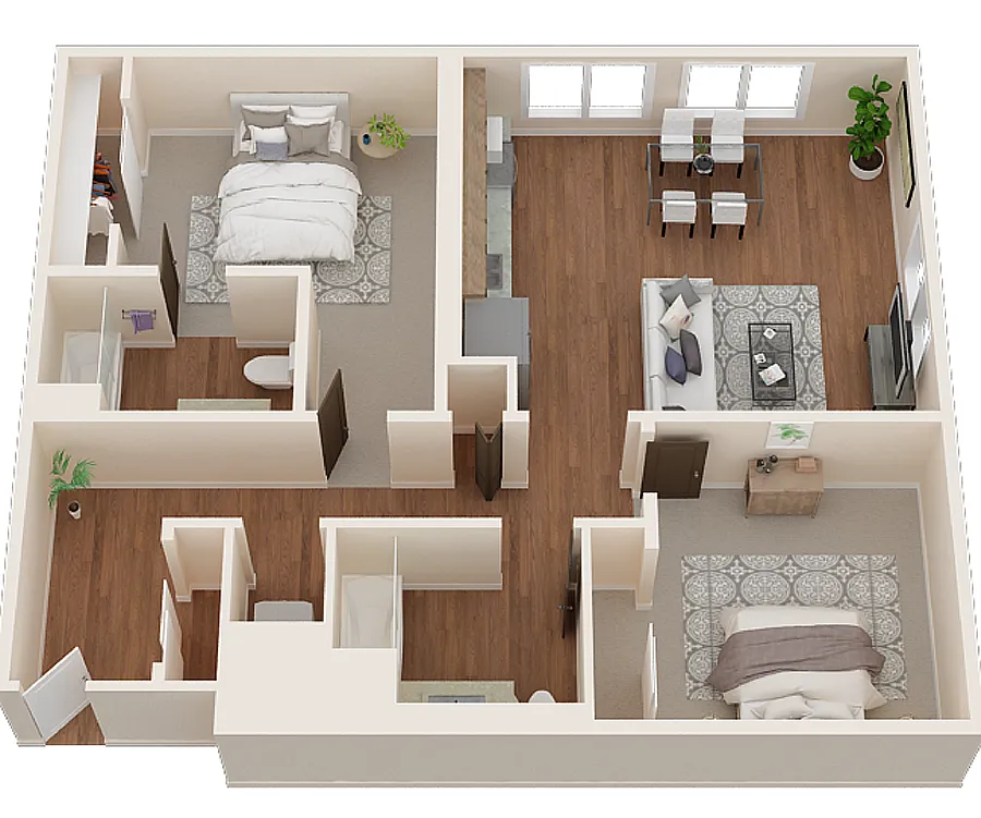 Floor plan The Seville