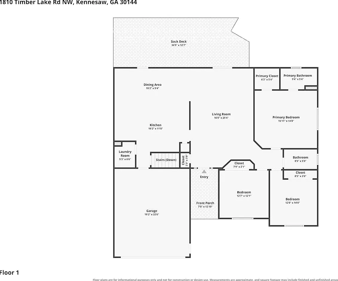 1810 Timber Lake Rd NW Kennesaw, GA 30144 — Photo 4